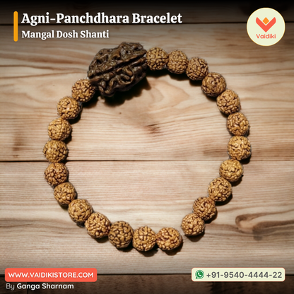 Agni-Panchdhara Bracelet – Pacify Mangal Dosh, Mars Remedy