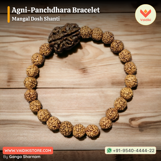 Agni-Panchdhara Bracelet – Pacify Mangal Dosh, Mars Remedy